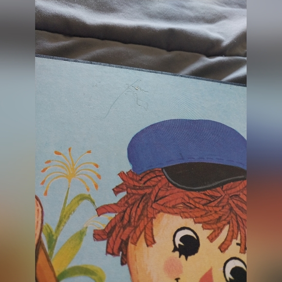 Vintage Raggedy Ann & Andy Prints on Pressed Board - Picture 6 of 8